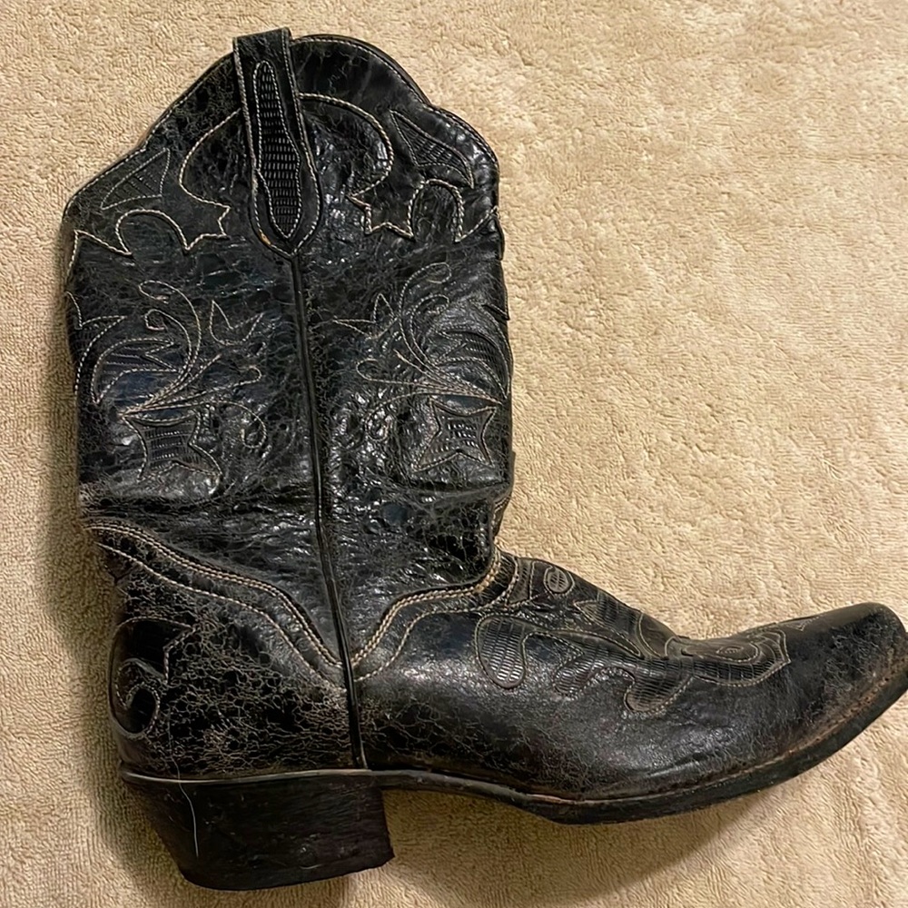 JB Dillon womens cowboy boots size 9.5